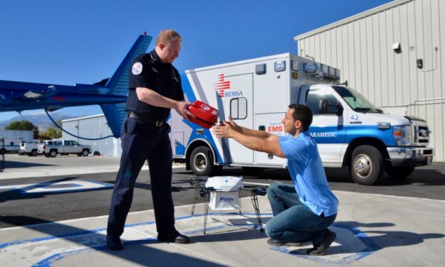 Lifesaving delivery drones
