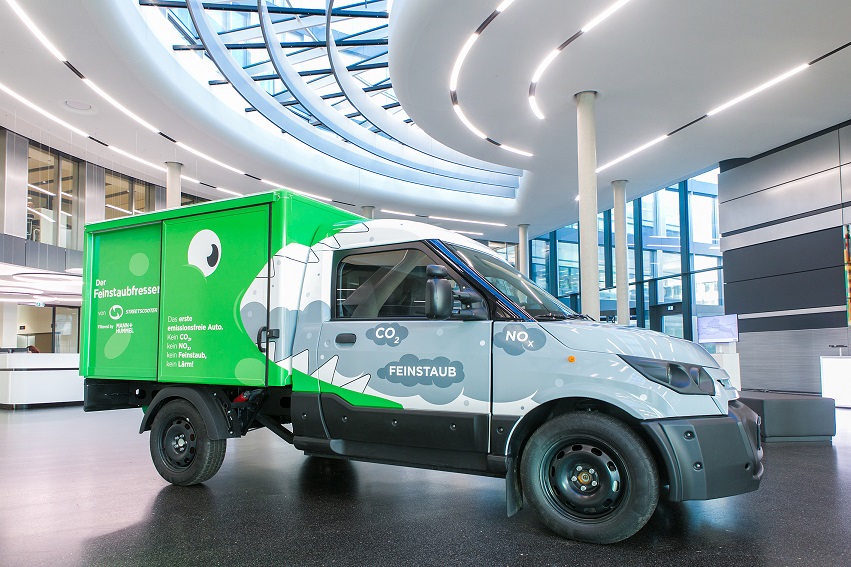 Deutsche Post DHL and MANN+HUMMEL working together on “emission neutral” vehicles