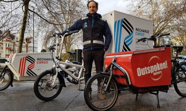 “Air pollution busting” cargo bike service launches in London’s Square Mile