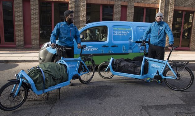 CitySprint trialling hydrogen van in London