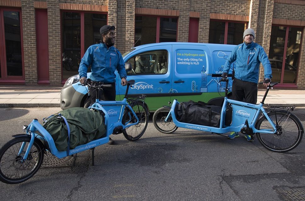CitySprint trialling hydrogen van in London