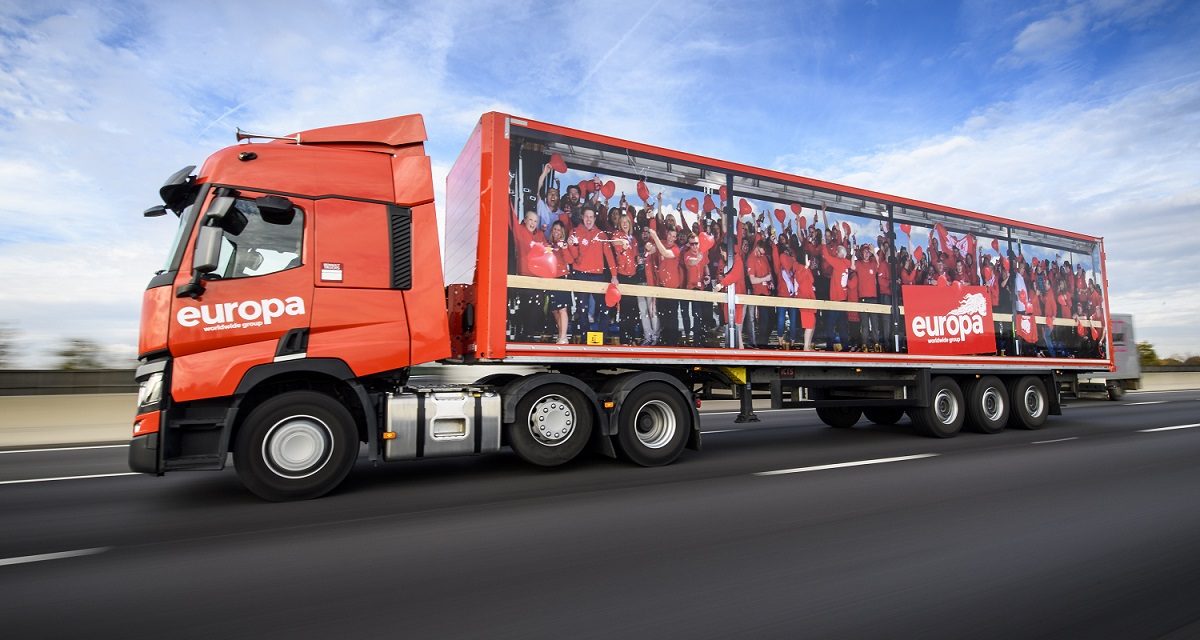 Europa unveils ‘Party Truck’ livery to mark 50th anniversary