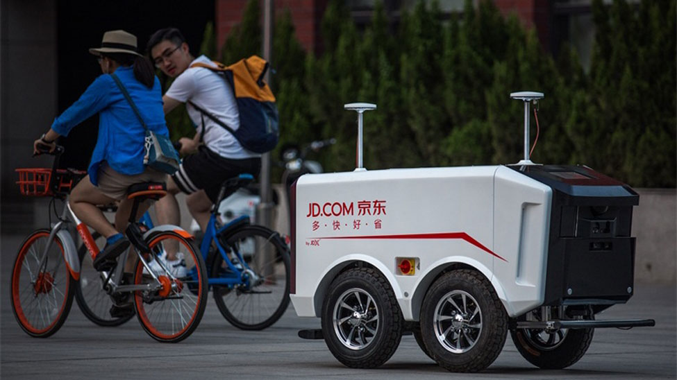 JD.com launches autonomous delivery vehicles in Tianjin
