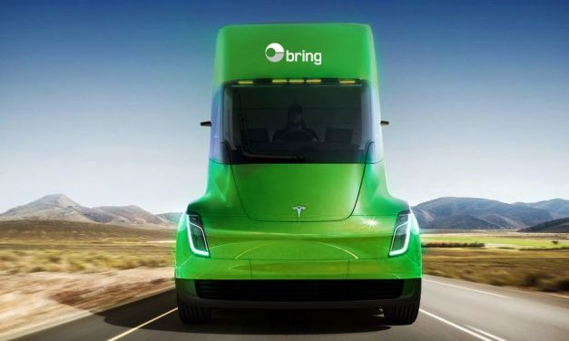 Posten Norge to take Tesla electric semitrailer