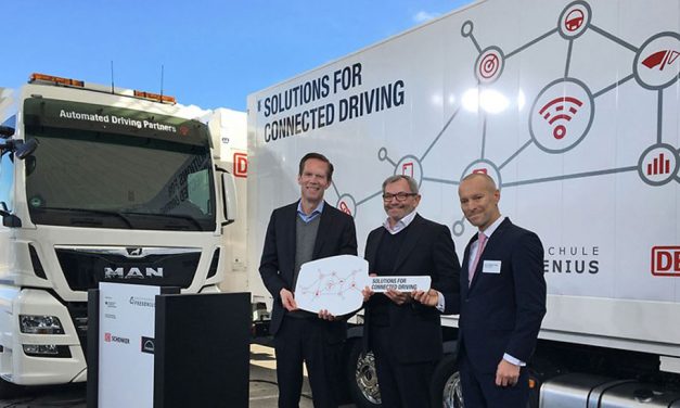 DB Schenker in truck platooning trials