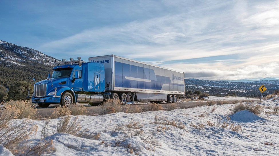Self-driving truck completes US coast-to-coast journey