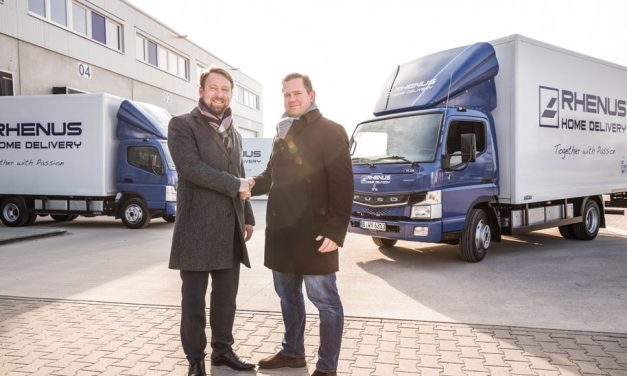 Rhenus takes delivery of Daimler electric trucks