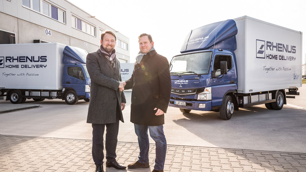 Rhenus takes delivery of Daimler electric trucks