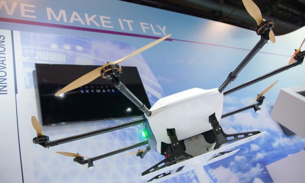 Drones on show in Singapore