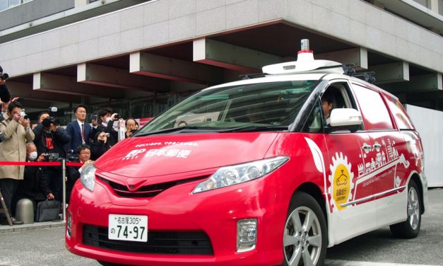 Japan Post trialing self-driving vehicles in Tokyo