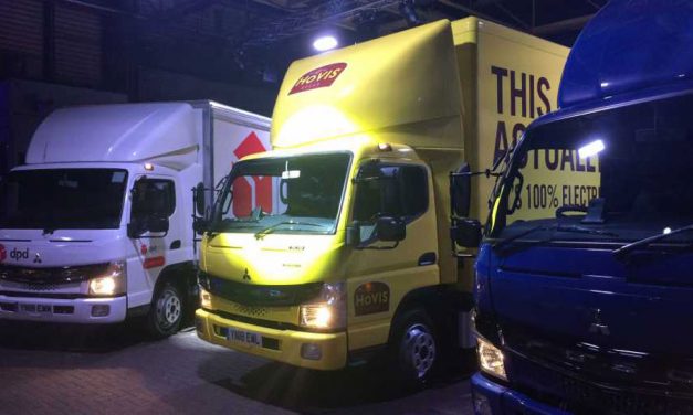 DPD takes delivery of eCanter electric trucks
