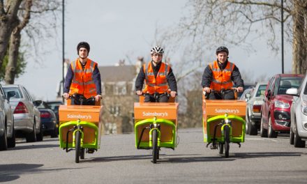 Sainsbury’s trialing cargo bike grocery deliveries