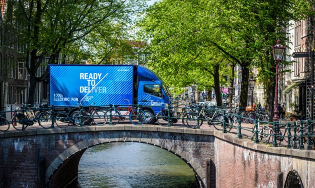 PostNL using FUSO eCanter all-electric trucks
