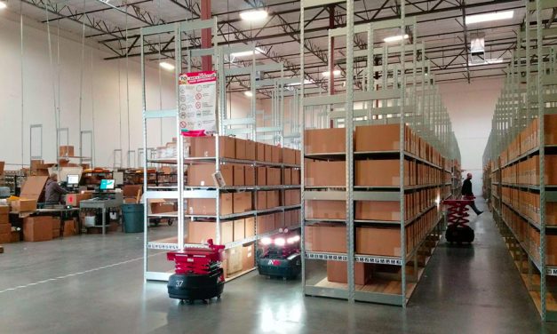 Rakuten using picking robots in Las Vegas warehouse