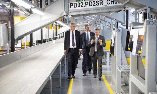 UPS officially opens £120m London hub