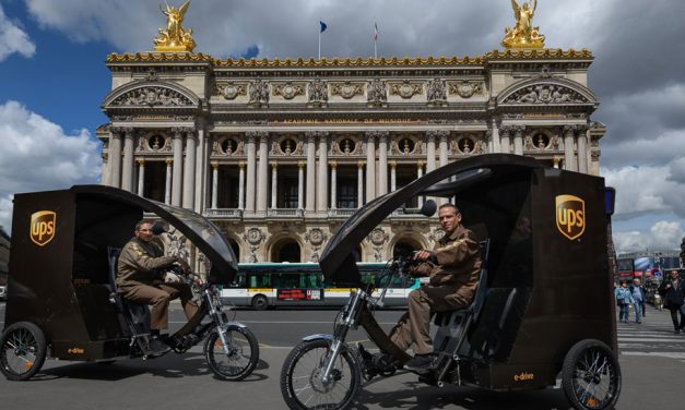 UPS trialing eBikes in Paris