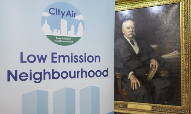 EV charging at the Barbican