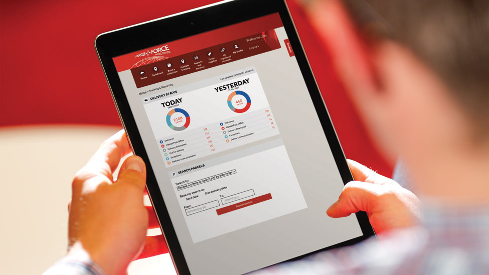 Parcelforce Worldwide launches new online parcels dashboard
