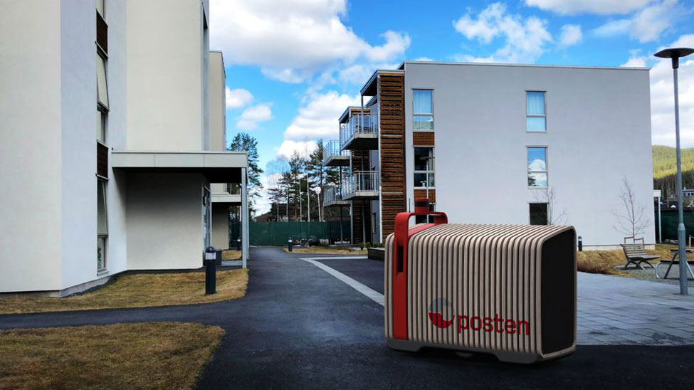 Posten Norge aims to develop “the world’s first self-driving mail and parcel robot”