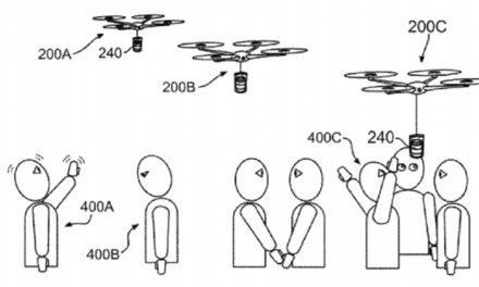 IBM patent coffee delivery drone