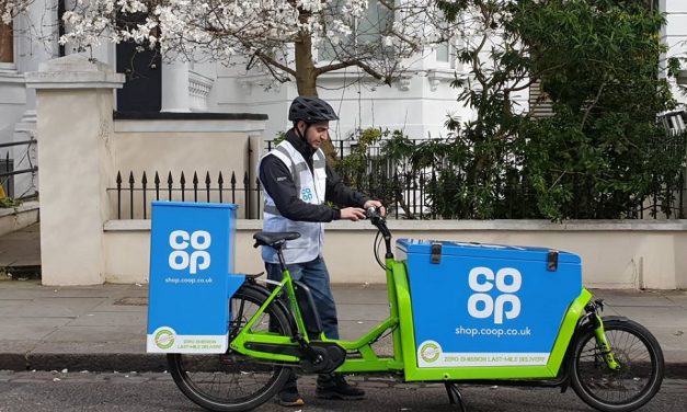  Co-op embraces online delivery with the help of e-cargobikes