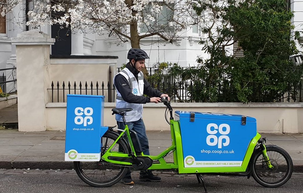  Co-op embraces online delivery with the help of e-cargobikes
