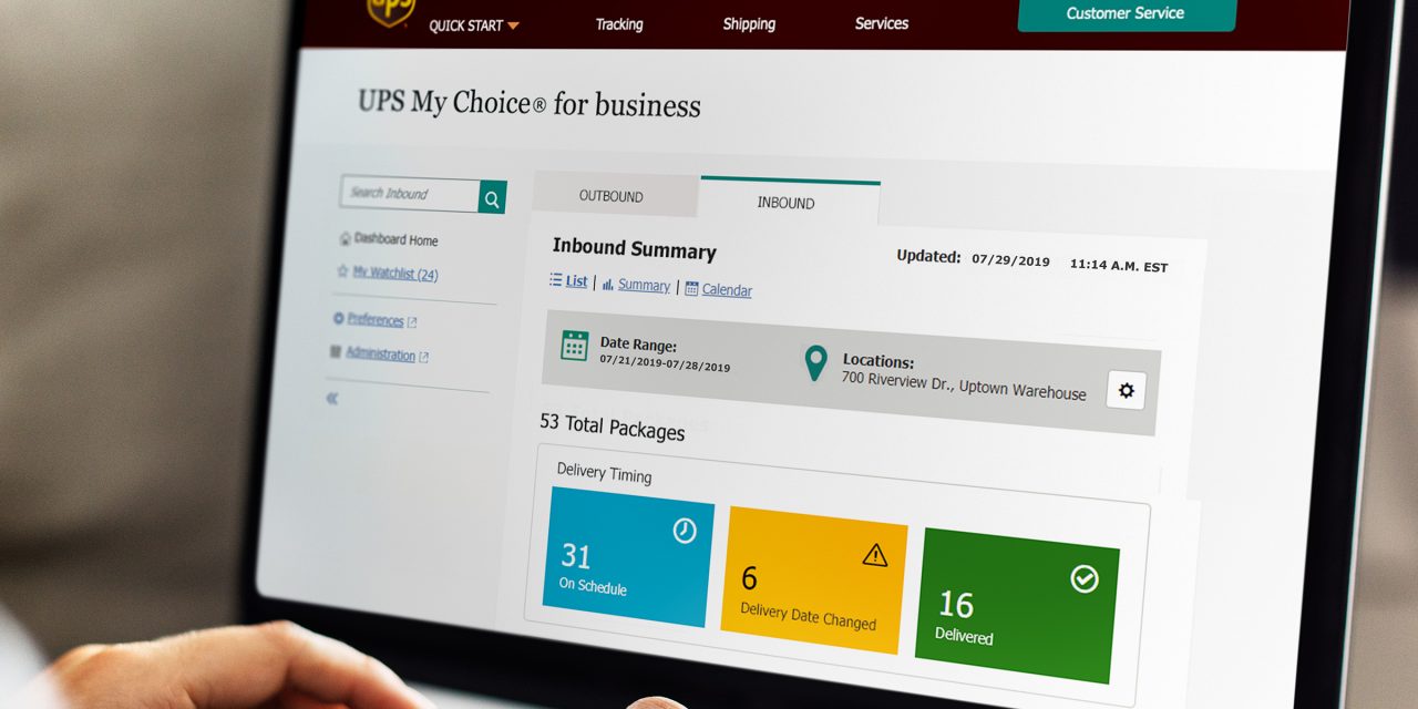 UPS My Choice for business platform launched