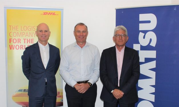 DHL to provide end-to-end air freight imports for Komatsu