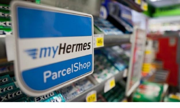 Hermes invests over  £1 million on new ParcelShop branding