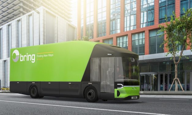 Fully electric, zero-emission truck selected by Bring and Posten