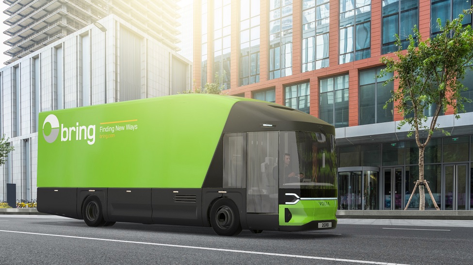 Fully electric, zero-emission truck selected by Bring and Posten