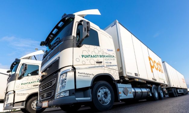 Posti invests in biogas-powered trucks