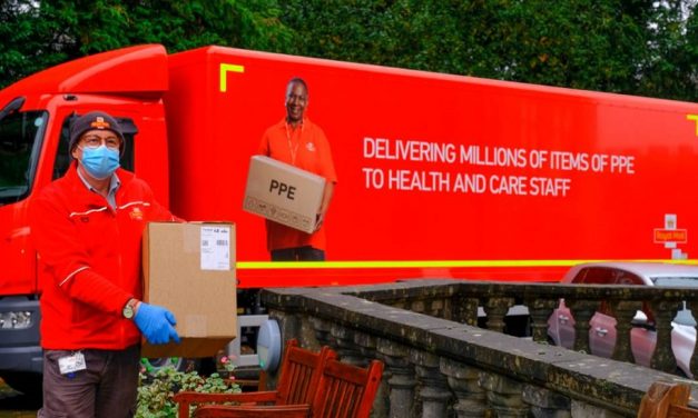 Royal Mail: Delivering millions of items of PPE to health and care staff