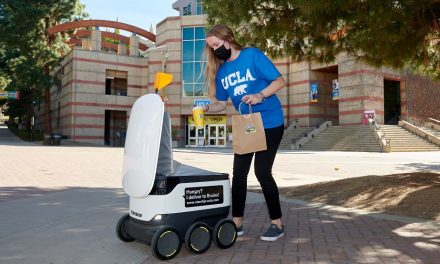 Starship provides autonomous delivery services to UCLA students