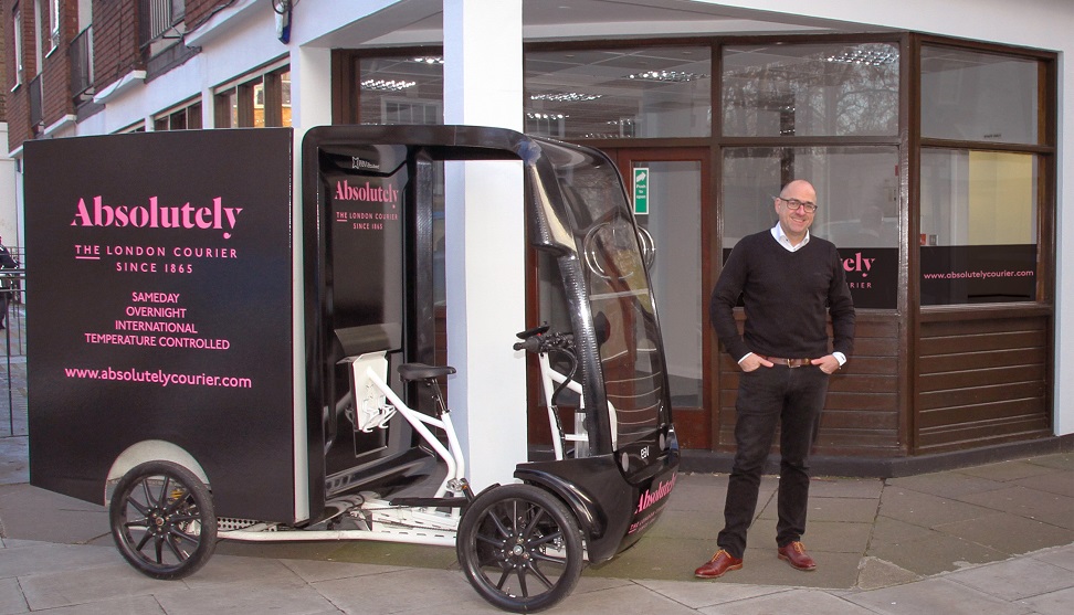 Absolutely launches London Eco Hub and expands fleet of electric cargo bikes