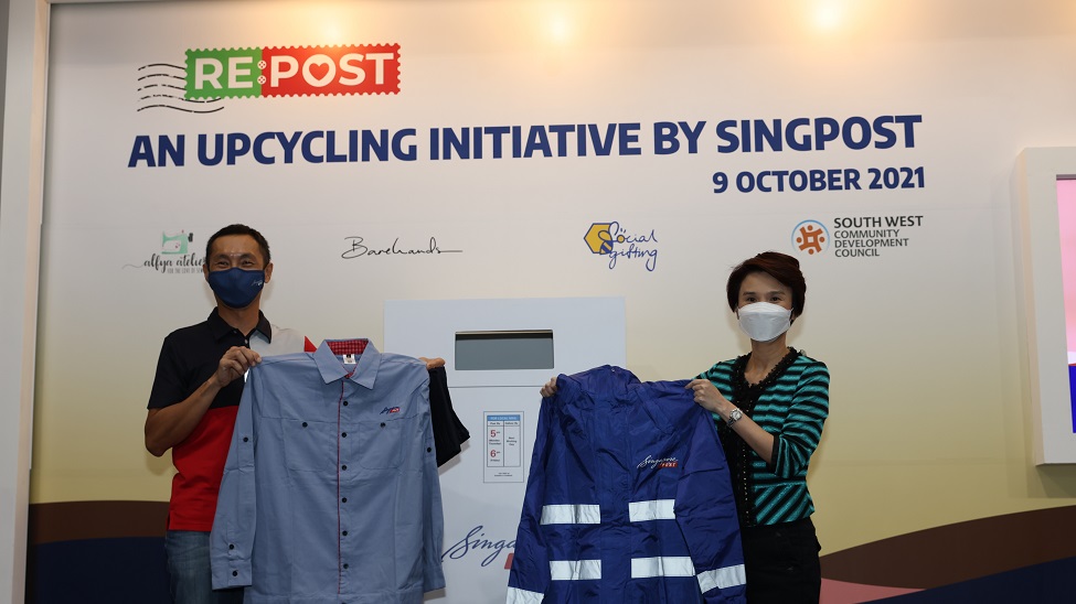 SingPost: transformation of old postmen uniforms spurs jobs and skill development