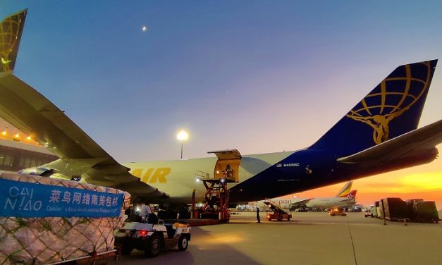 Cainiao’s weekly cargo volume from China to LatAm has increased 144%