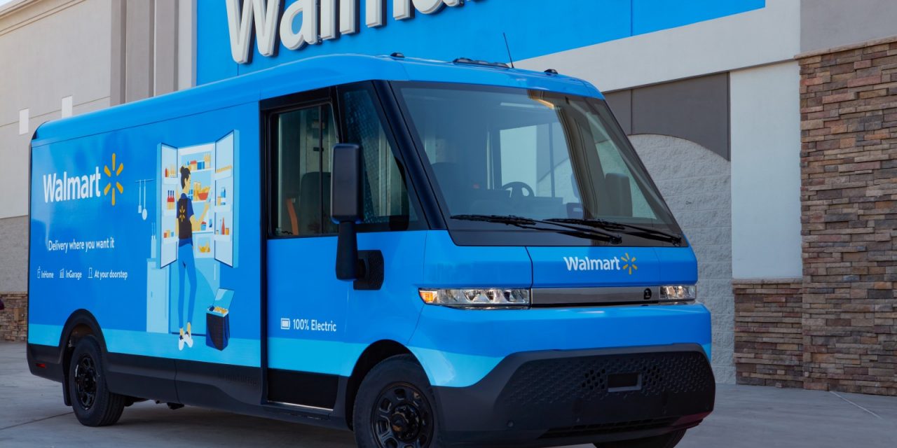 Walmart focuses on “creating a more sustainable last mile delivery fleet”