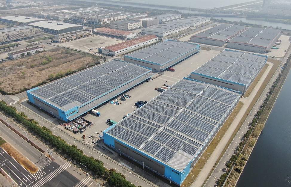 Cainiao uses photovoltaics to power warehouses