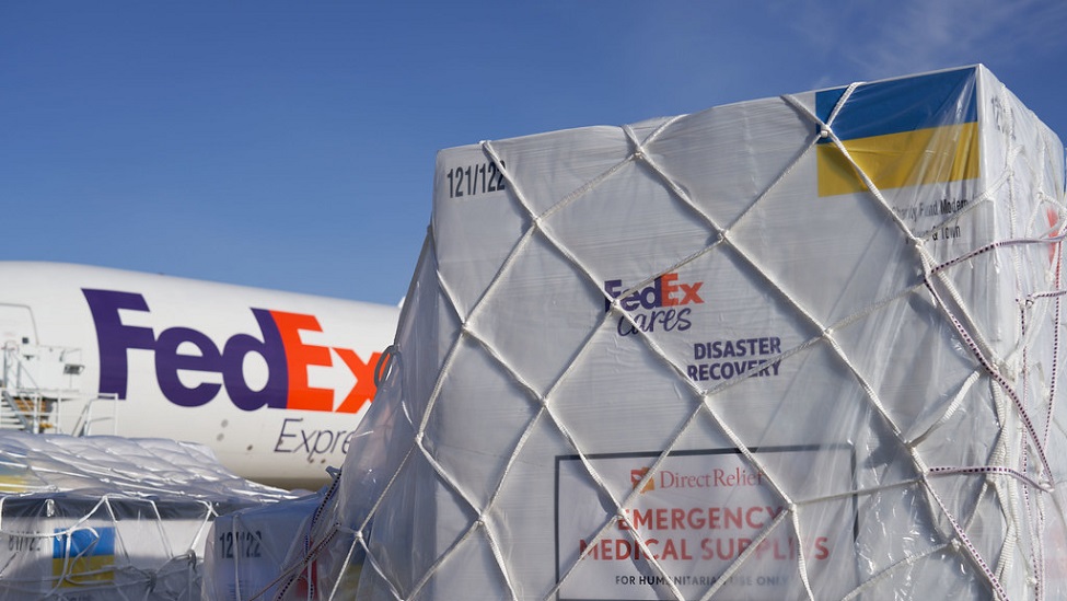 FedEx “steps up” to provide logistics and delivery of medical support to Ukraine