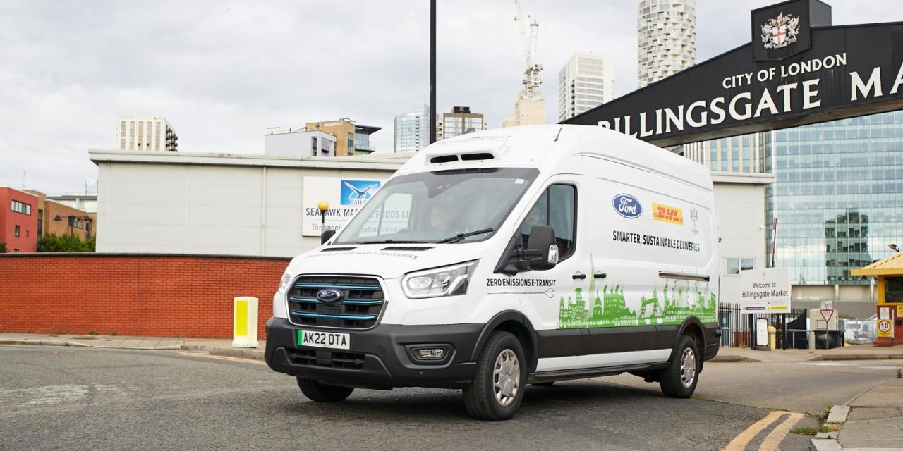 Sustainablie deliveries from Billingsgate Market helping to cut London carbon emissions