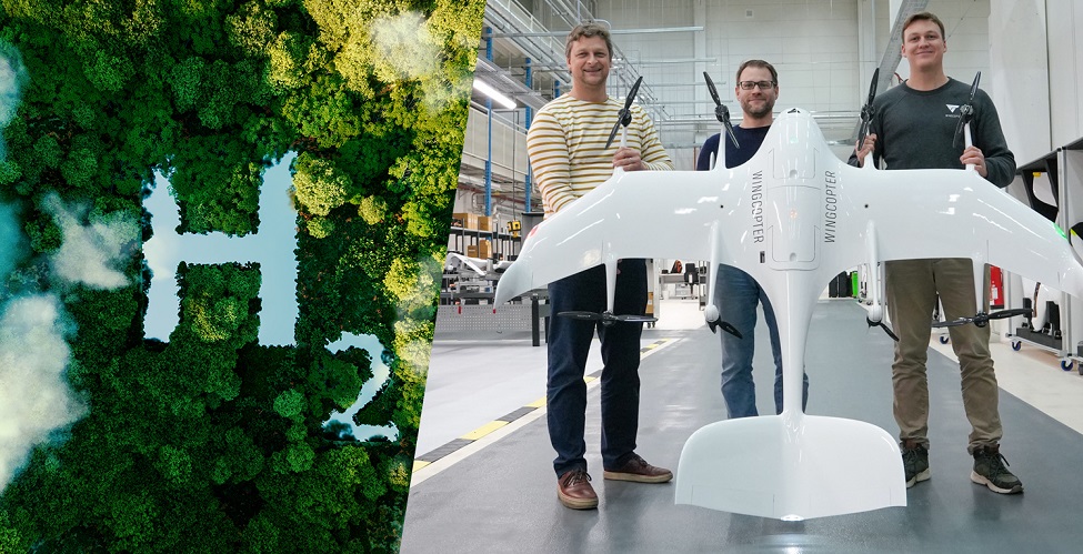 Wingcopter’s delivery drone to be able to fly even further using green hydrogen