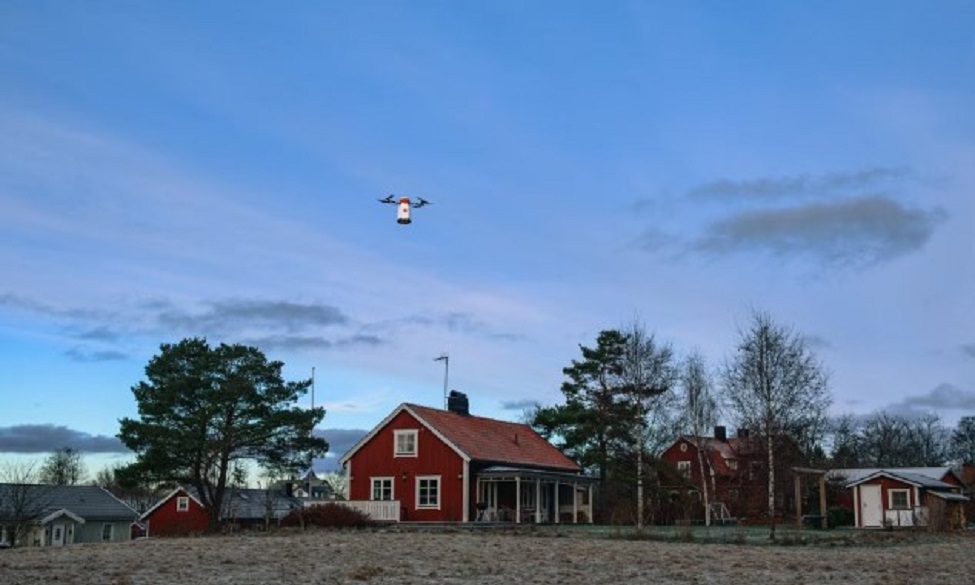 Aerit Launches Drone Delivery Services in Sweden
