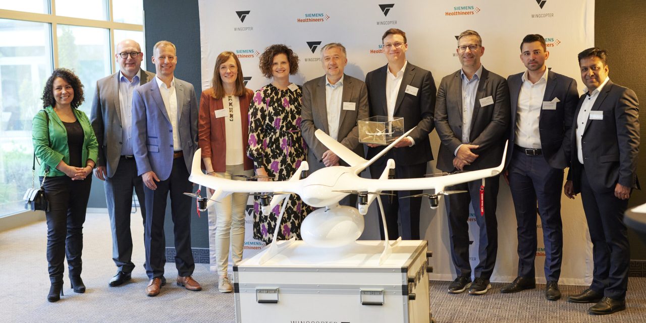 Siemens and Wingcopter set to pilot an integrated drone delivery solution for healthcare facilities throughout Africa