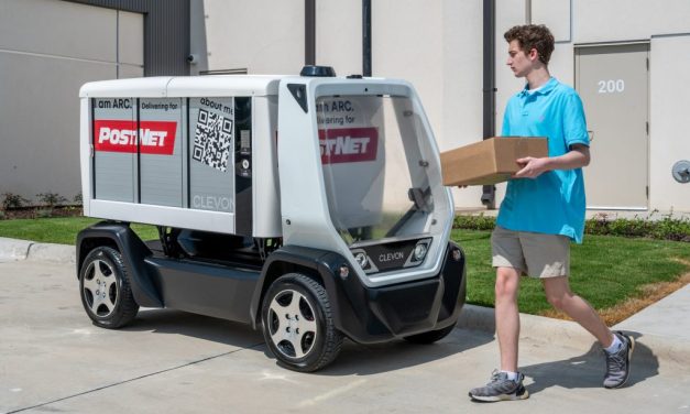 Clevon offering autonomous package delivery service in Northlake, Texas