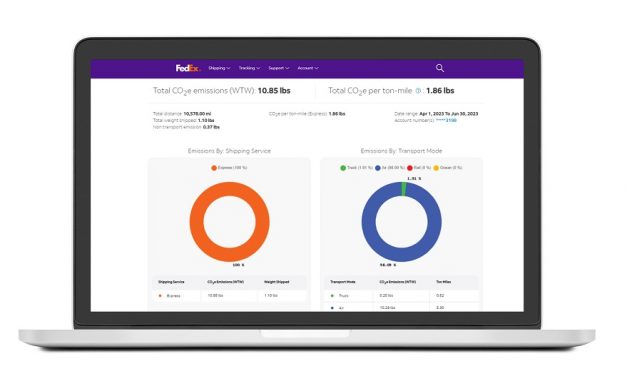 New FedEx tool to give “customers direct access to emissions data”
