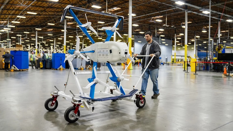 Amazon “excited to announce the expansion of Prime Air delivery”