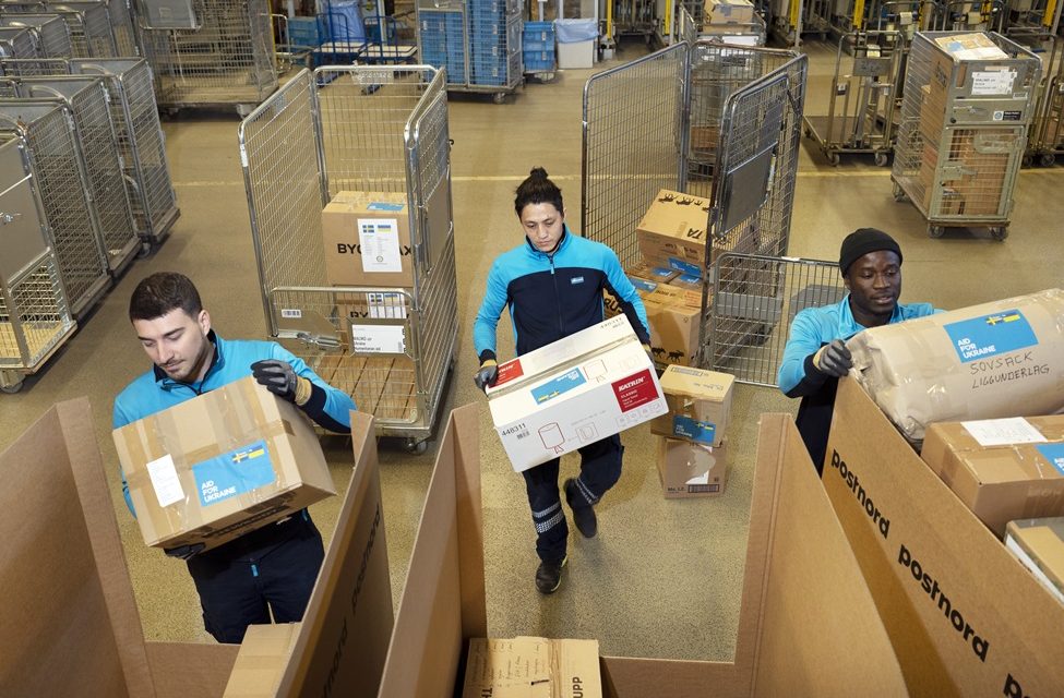 PostNord: Winter has arrived in Ukraine, and the need for essential supplies is greater than ever