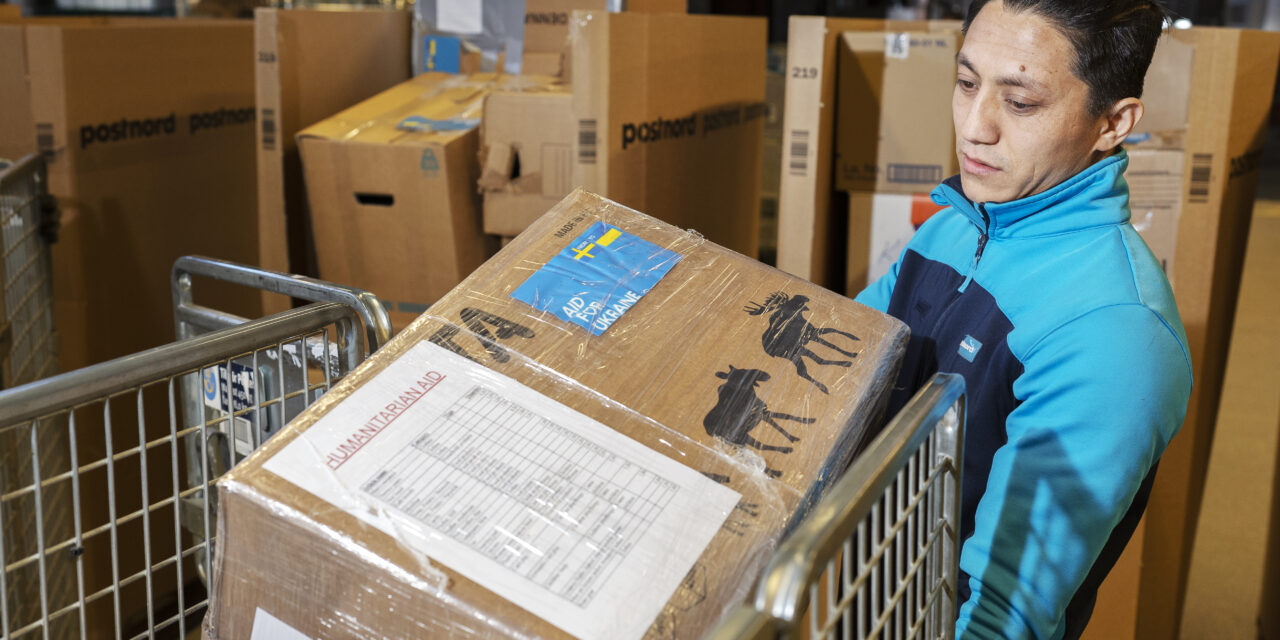 PostNord Sweden: Winter has arrived in Ukraine, and the need for essential supplies is greater than ever