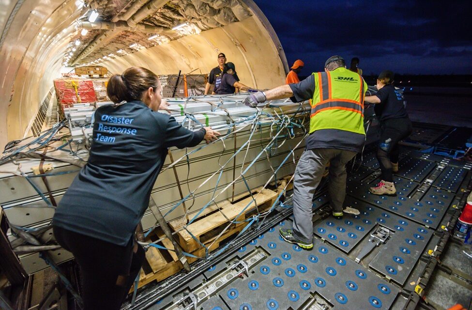 DHL Group brings its “logistical expertise to support people affected by disasters”